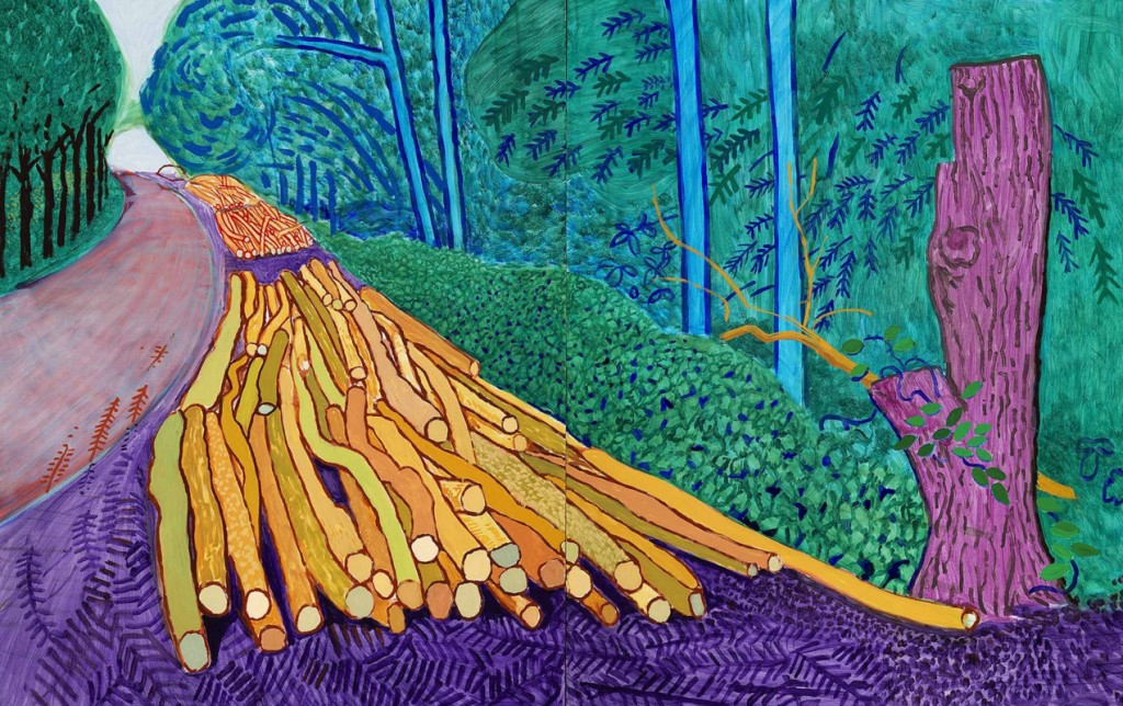 Hockney and Van Gogh Exhibition in Amsterdam