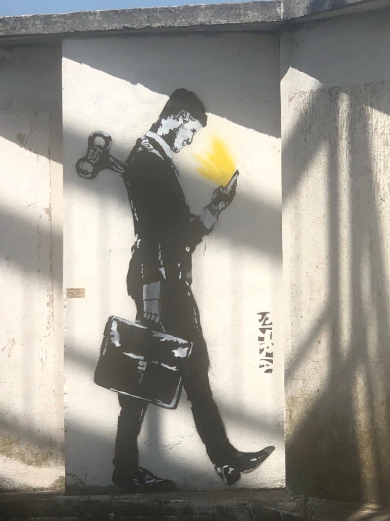 Stencil Street Art by STRA